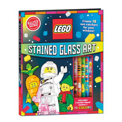 Book cover of Lego Stained Glass Art by Klutz Press