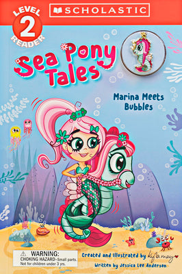 Sea Pony Tales #1: Marina Meets Bubbles by Anderson, Jessica Lee book cover