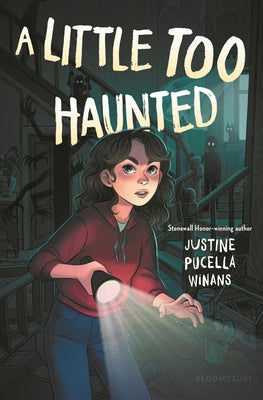 Book cover of A Little Too Haunted by Winans, Justine Pucella