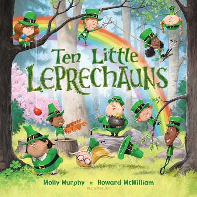 Book cover of Ten Little Leprechauns by Murphy, Molly