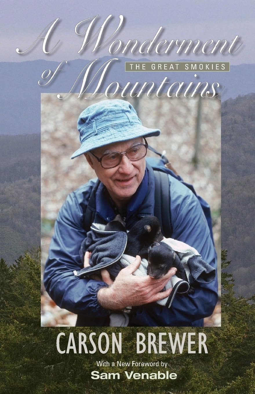 Book cover of A Wonderment of Mountains: The Great Smokies by Brewer, Carson