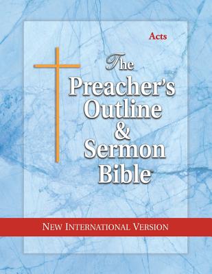 Preacher's Outline & Sermon Bible-NIV-Acts by Leadership Ministries Worldwide book cover