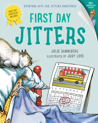 First Day Jitters by Danneberg, Julie book cover