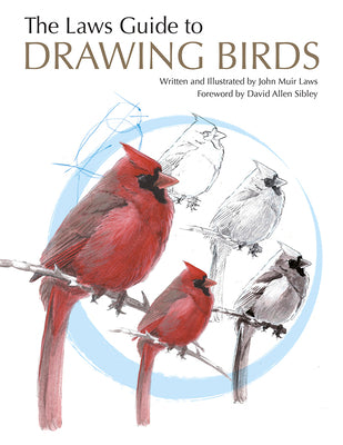 The Laws Guide to Drawing Birds by Laws, John Muir book cover