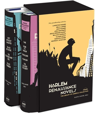 Harlem Renaissance Novels: The Library of America Collection: (Two-Volume Boxed Set) by Rafia Zafar book cover