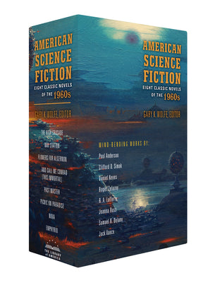 American Science Fiction: Eight Classic Novels of the 1960s (Boxed Set): The High Crusade / Way Station / Flowers for Algernon / ... and Call Me Conra by Various book cover