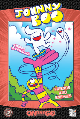Johnny Boo: On the Go--Friends and Enemies by James Kochalka book cover