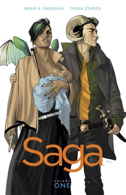 Saga Volume 1 by Vaughan, Brian K. book cover