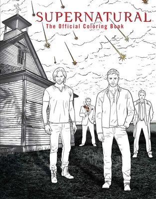 Book cover of Supernatural: The Official Coloring Book by Insight Editions