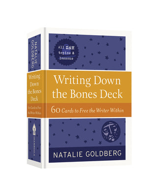 Writing Down the Bones Deck: 60 Cards to Free the Writer Within product image