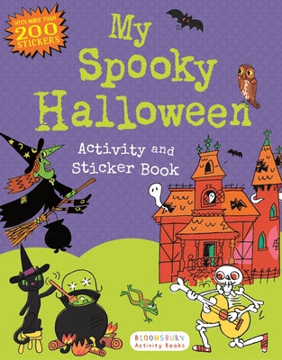 My Spooky Halloween Activity and Sticker Book by Bloomsbury book cover