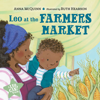 Book cover of Leo at the Farmers Market by McQuinn, Anna