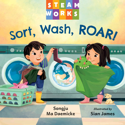 Sort, Wash, Roar! by Songju Ma Daemicke book cover