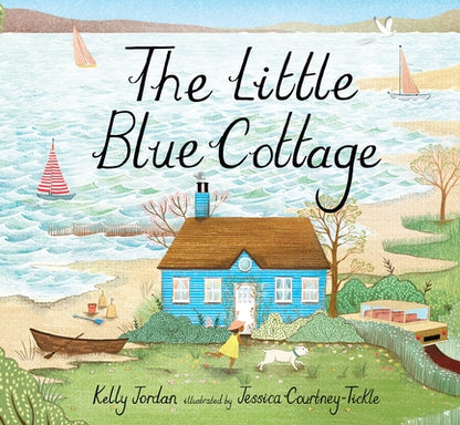 The Little Blue Cottage by Kelly Jordan book cover