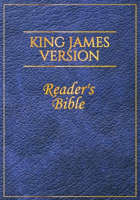 King James Version: Reader's Bible by Jay a. Parry book cover