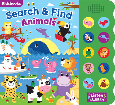 Book cover of Search & Find: Animals by Publishing, Kidsbooks
