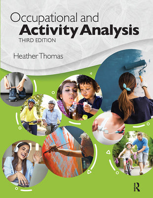 Occupational and Activity Analysis by Heather Thomas book cover