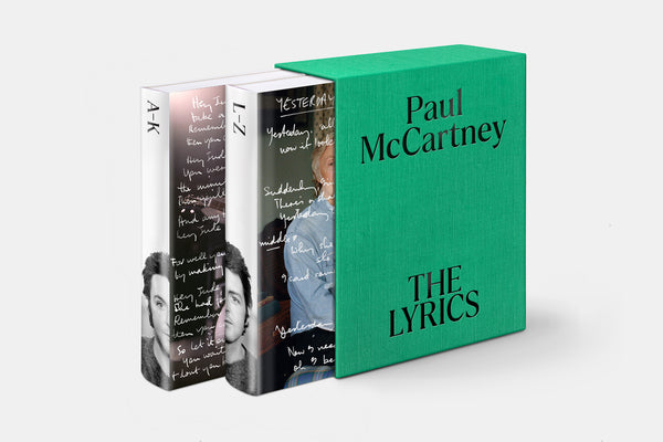 The Lyrics: 1956 to the Present by Paul McCartney book cover