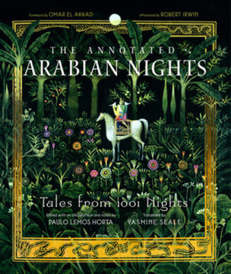 The Annotated Arabian Nights: Tales from 1001 Nights by Yasmine Seale book cover