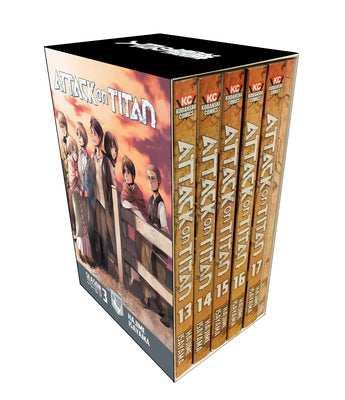 Attack on Titan Season 3 Part 1 Manga Box Set by Hajime Isayama book cover