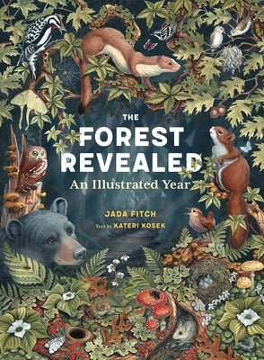 Book cover of The Forest Revealed: An Illustrated Year by Fitch, Jada