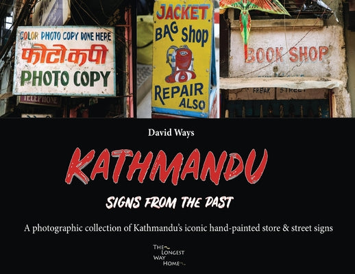 Book cover of Kathmandu - Signs From The Past by Ways, David