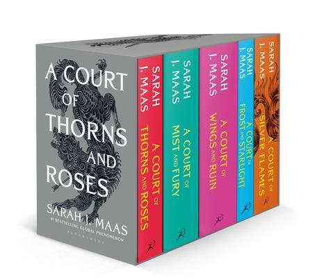 Book cover of A Court of Thorns and Roses Paperback Box Set (5 Books) by Maas, Sarah J.