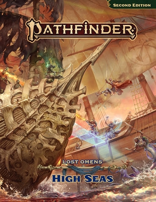 Pathfinder Lost Omens High Seas by Pathfinder Rules & Lore Team book cover