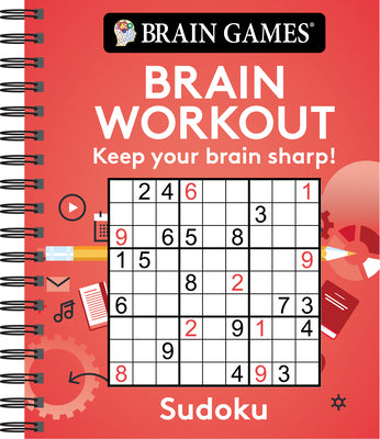 Brain Games - Brain Workout: Sudoku by Publications International Ltd book cover