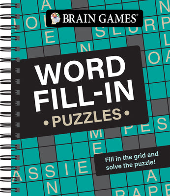 Brain Games - Word Fill-In Puzzles by Publications International Ltd book cover