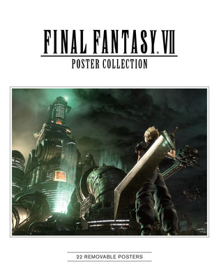 Book cover of Final Fantasy VII Poster Collection by Square Enix