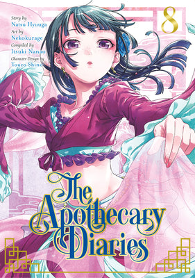 Book cover of The Apothecary Diaries 08 (Manga) by Hyuuga, Natsu