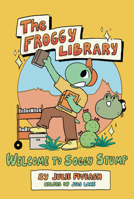 The Froggy Library by Fiveash, Julie book cover