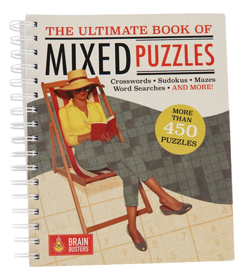 The Ultimate Book of Mixed Puzzles by Parragon Books book cover