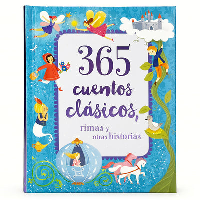 Book cover of 365 Cuentos Clasicos (Spanish Edition) by Cottage Door Press