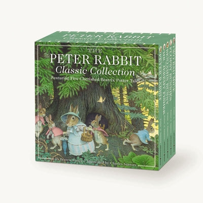 The Peter Rabbit Classic Collection (the Revised Edition): A Board Book Box Set Including Peter Rabbit, Jeremy Fisher, Benjamin Bunny, Two Bad Mice, a by Potter, Beatrix book cover