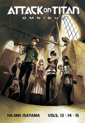 Attack on Titan Omnibus 5 (Vol. 13-15) by Isayama, Hajime book cover