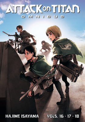 Attack on Titan Omnibus 6 (Vol. 16-18) by Hajime Isayama book cover