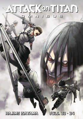 Attack on Titan Omnibus 12 (Vol. 33-34) by Hajime Isayama book cover
