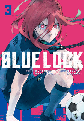 Book cover of Blue Lock 3 by Kaneshiro, Muneyuki