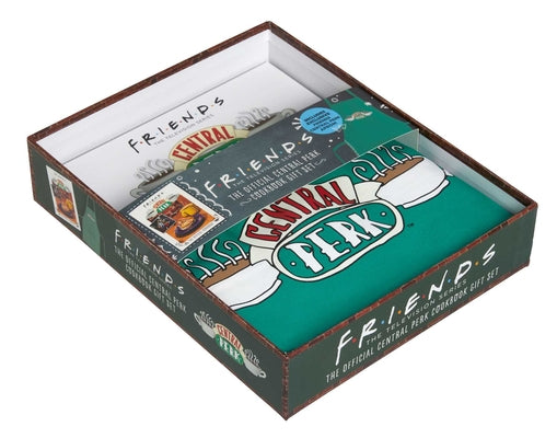 Book cover of Friends: The Official Central Perk Cookbook Gift Set [With Apron] by Mickelson, Kara