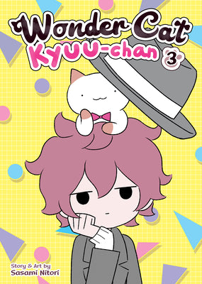 Wonder Cat Kyuu-Chan Vol. 3 by Sasami Nitori book cover