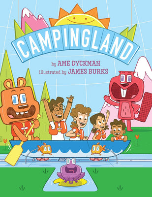 Campingland by Ame Dyckman book cover