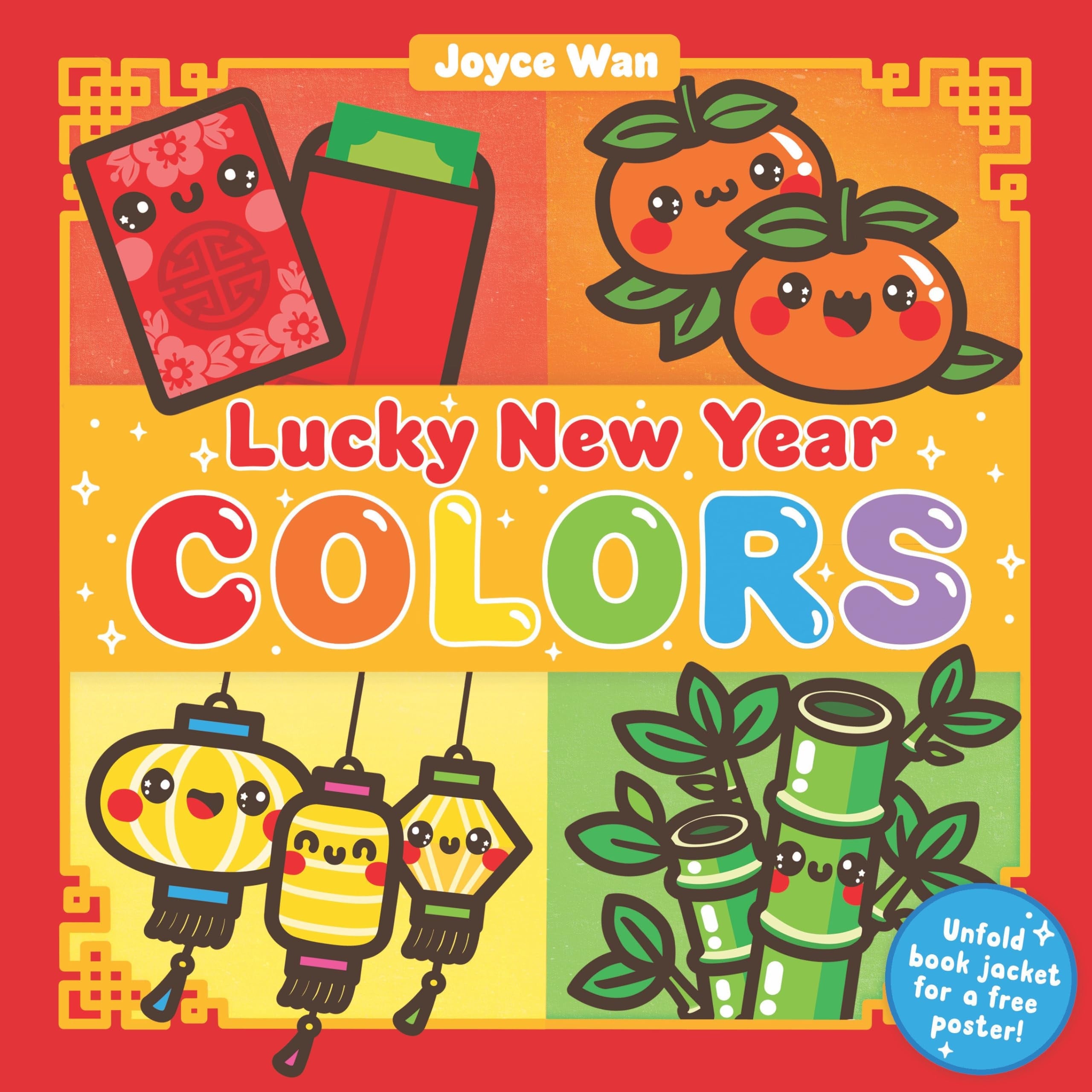 Book cover of Lucky New Year: Colors by Wan, Joyce