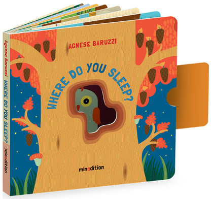 Where Do You Sleep? (a Pull Tab Book) by Agnese Baruzzi book cover
