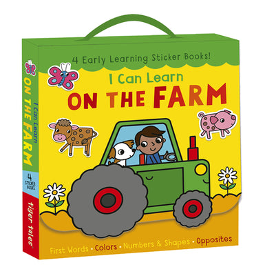 I Can Learn on the Farm Boxed Set: First Words, Colors, Numbers and Shapes, Opposites by Stacie Bradly book cover