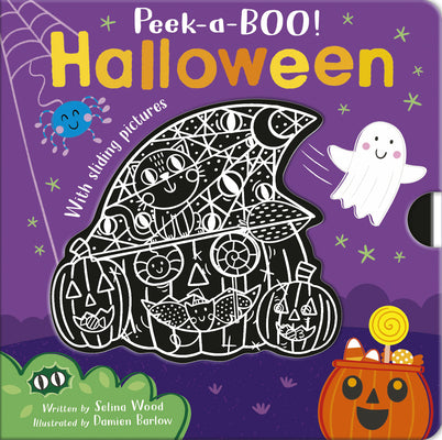 Peekaboo! Halloween: With Sliding Pictures by Selina Wood book cover