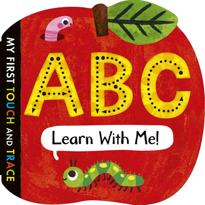 ABC Learn with Me!: My First Touch and Trace by Tiger Tales book cover
