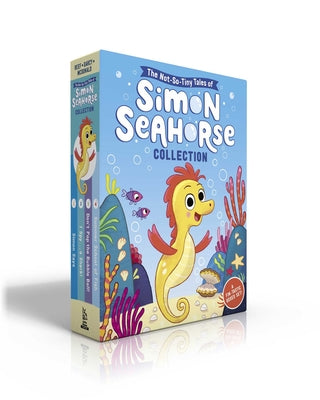 The Not-So-Tiny Tales of Simon Seahorse Collection (Boxed Set): Simon Says; I Spy . . . a Shark!; Don't Pop the Bubble Ball!; Summer School of Fish by Cora Reef book cover