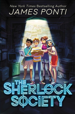 Book cover of The Sherlock Society by Ponti, James